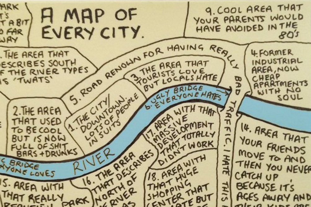 The Best Way To Map Cities We People Can Truly Understand ...