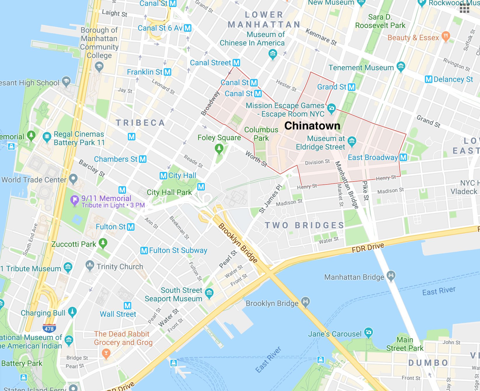 The History Of New York City's Chinatown - CITI I/O